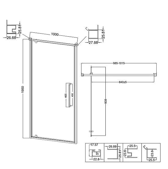 Дверь NIAGARA NG-35-10AGR