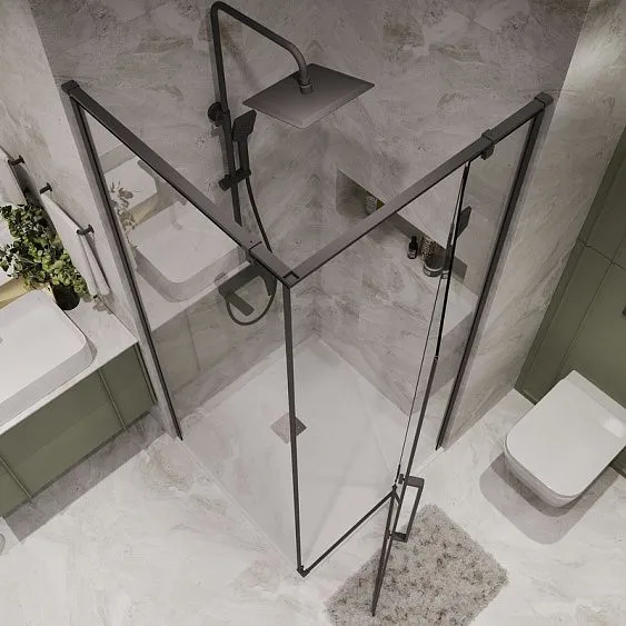 Душевое ограждение NIAGARA NG-6832-34ВLACK