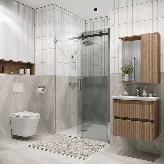 Дверь GROSSMAN 100.K33.04.100.10.00 хром