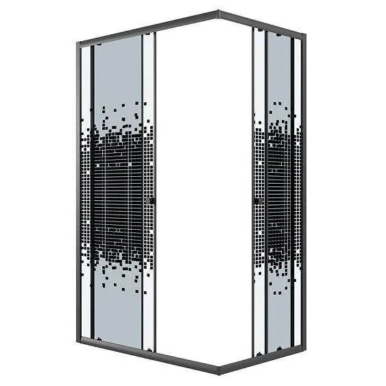 Душевое ограждение NIAGARA NG-1018-14QBLACK