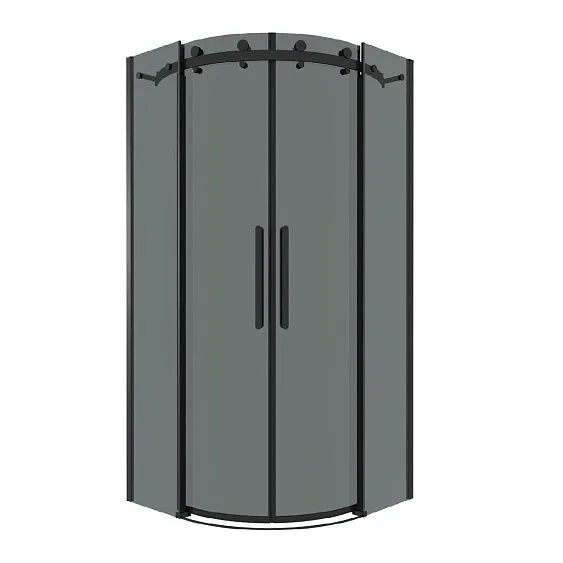 Душевое ограждение GROSSMAN 301.K33.04.9090.21.10 черный матовый