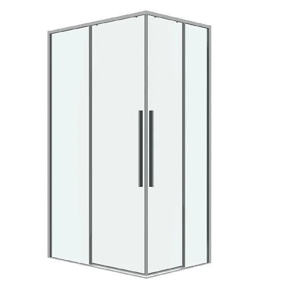 Душевое ограждение GROSSMAN 1/2.K33.01.11.10.00-1/2.K33.01.90.10.00 хром