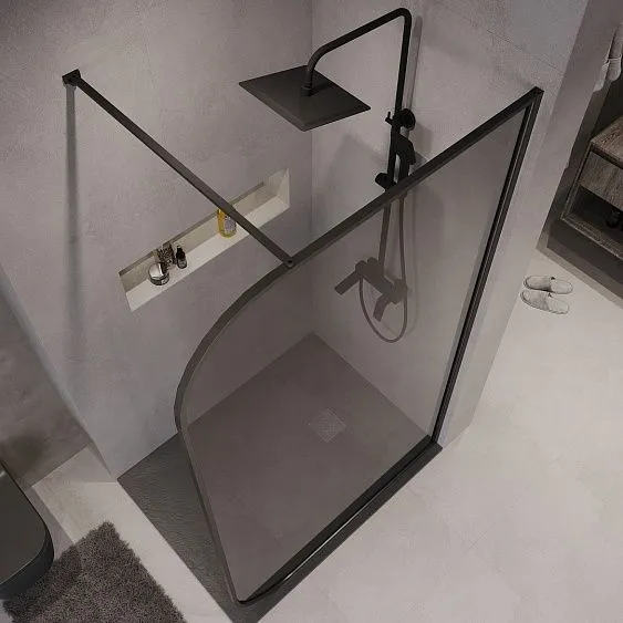 Душевая перегородка NIAGARA NG-689-90TBLACK