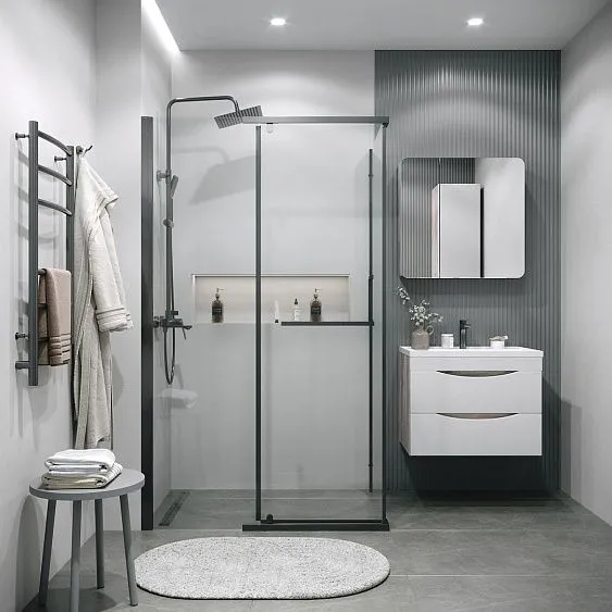 Боковая стенка GROSSMAN 200.K33.03.80.42.00 графит сатин