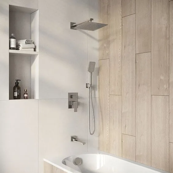 Душевая система скрытого монтажа GROSSMAN 501.K35.05.120 брашированный никель