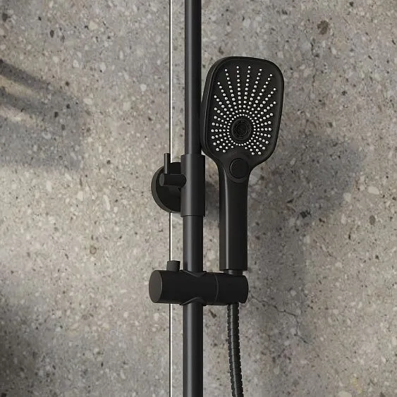 Душевая стойка GROSSMAN 500.K35.09.210 черный матовый