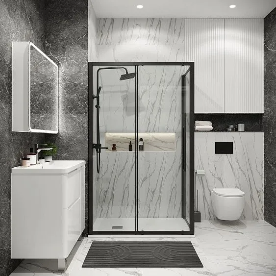 Боковая стенка GROSSMAN 200.K33.02.90.21.00 черный матовый