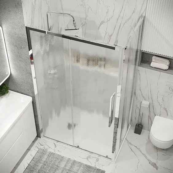 Душевое ограждение GROSSMAN 100.K33.02.100.10.02-200.K33.02.90.10.02 хром