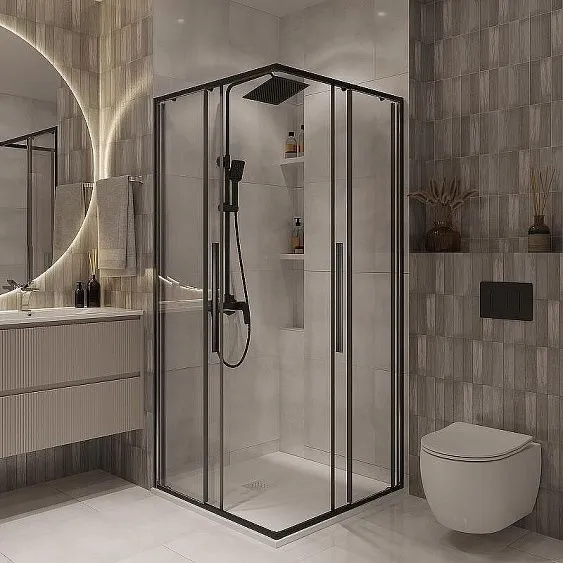 Душевое ограждение NIAGARA NG-6823-34ВLACK