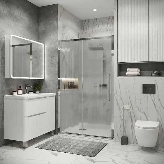 Дверь GROSSMAN 100.K33.02.130.10.02 хром