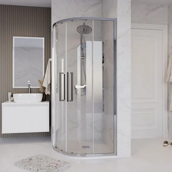 Душевое ограждение GROSSMAN 301.K33.02.1010.10.00 хром