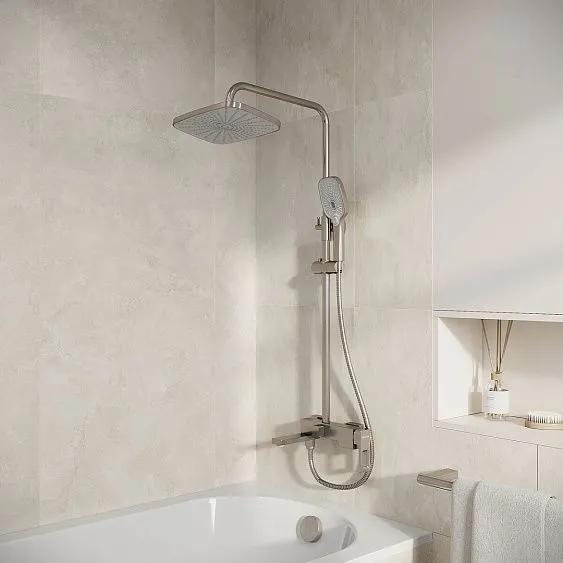 Душевая стойка GROSSMAN 500.K35.03.120 брашированный никель