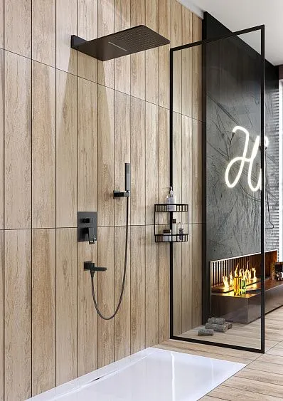 Душевая система TIMO Briana SX-7119/03SM черный