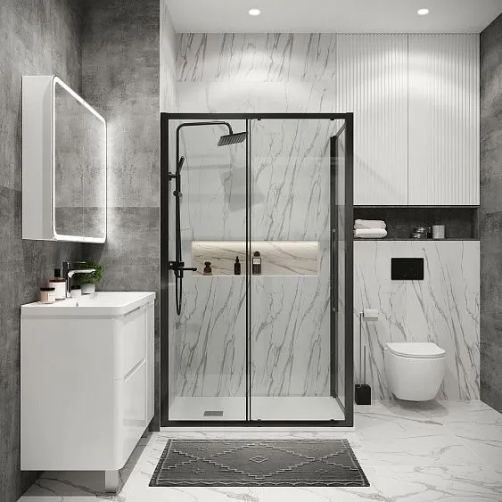 Боковая стенка GROSSMAN 200.K33.02.100.42.00 графит сатин