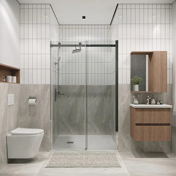 Дверь GROSSMAN 100.K33.04.100.10.00 хром