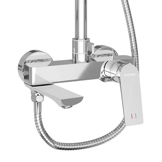 Душевая стойка GROSSMAN 500.K35.01.100 хром глянцевый