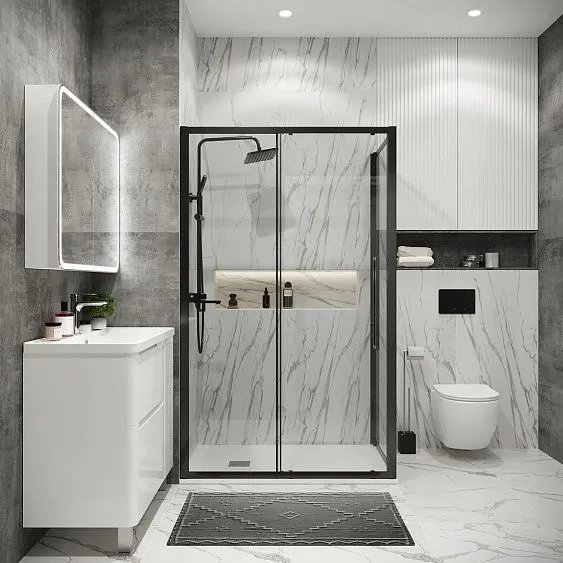 Боковая стенка GROSSMAN 200.K33.02.80.42.00 графит сатин