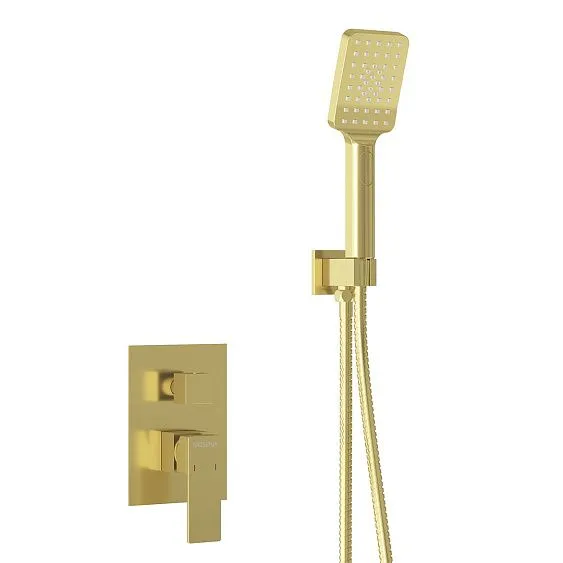 Душевая система скрытого монтажа GROSSMAN 501.K35.05.320 золото сатиновый