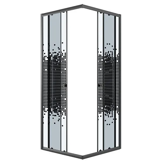 Душевое ограждение NIAGARA NG-1010-14QBLACK