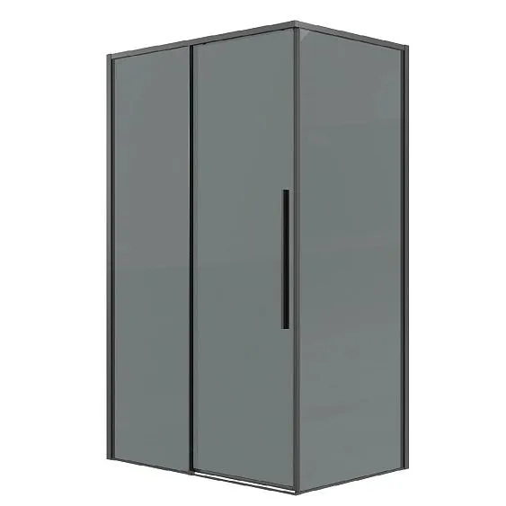 Душевое ограждение GROSSMAN 100.K33.01.110.42.10-200.K33.01.90.42.10 графит сатин