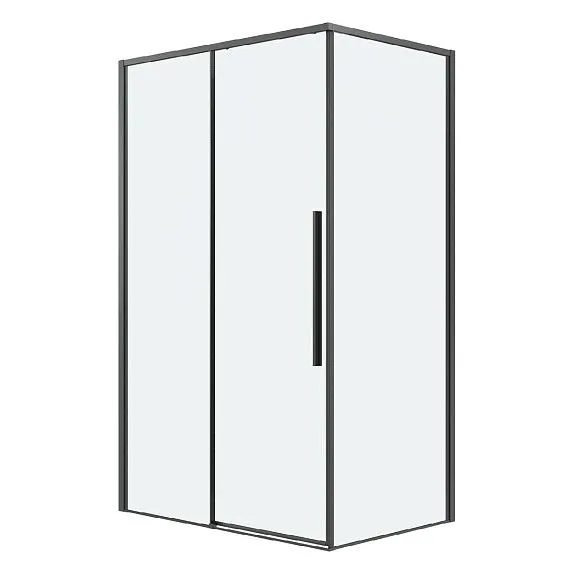 Душевое ограждение GROSSMAN 100.K33.01.130.42.00-200.K33.01.90.42.00 графит сатин
