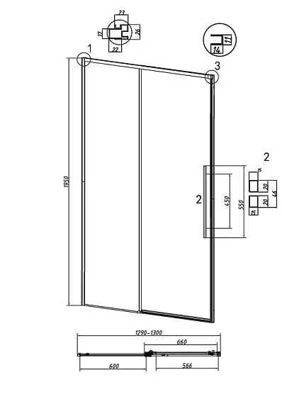 Дверь GROSSMAN 100.K33.01.130.32.00 золото сатин