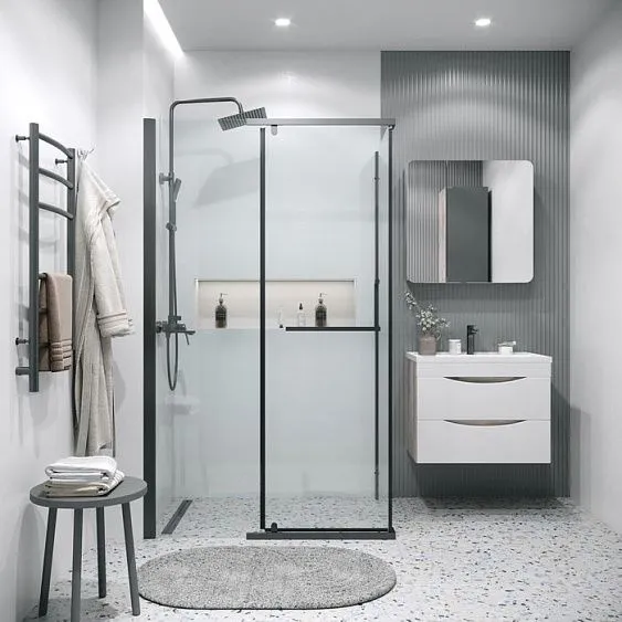 Боковая стенка GROSSMAN 200.K33.03.100.21.00 черный матовый