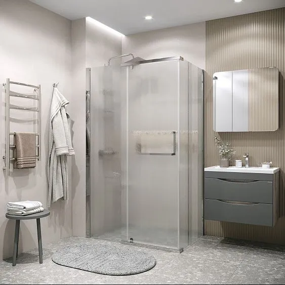 Душевое ограждение GROSSMAN 100.K33.03.120.10.02-200.K33.03.90.10.02 хром