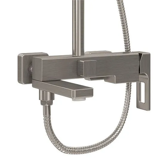 Душевая стойка GROSSMAN 500.K35.03.120 брашированный никель