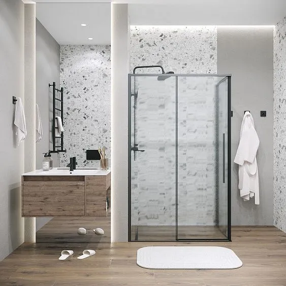 Боковая стенка GROSSMAN 200.K33.01.80.21.02 черный матовый