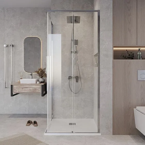 1/2 душевого ограждения GROSSMAN 1/2.K33.01.10.10.00 хром