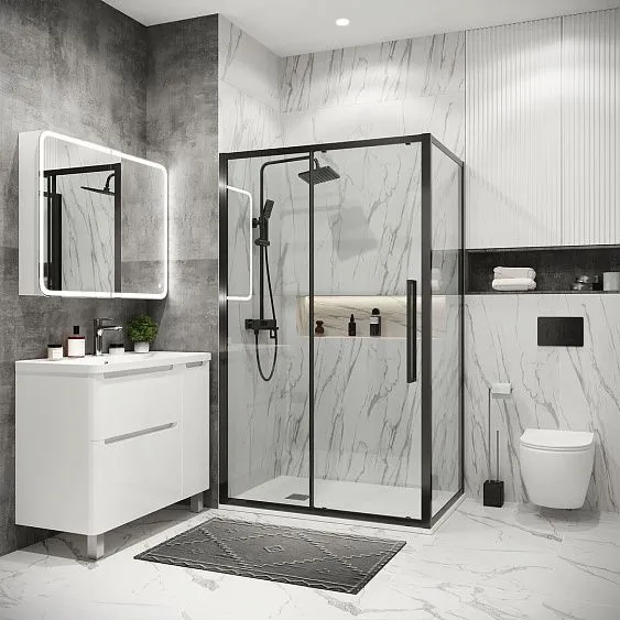 Боковая стенка GROSSMAN 200.K33.02.100.42.00 графит сатин