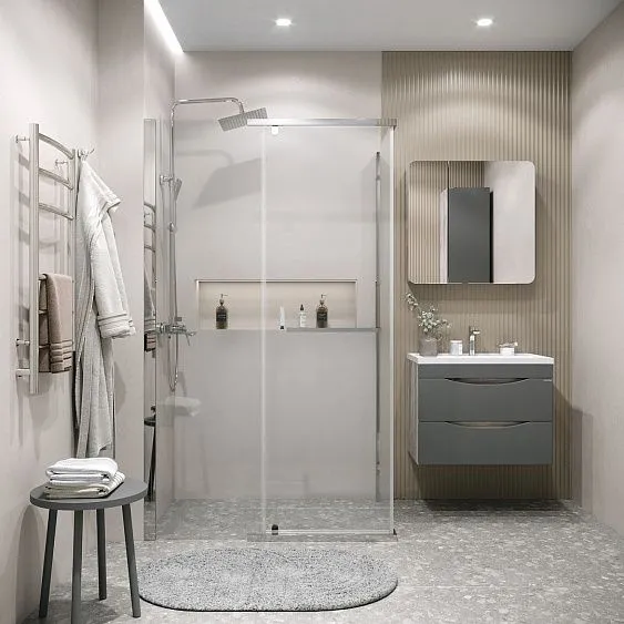 Боковая стенка GROSSMAN 200.K33.03.80.10.00 хром