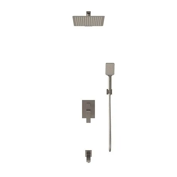 Душевая система скрытого монтажа GROSSMAN 501.K35.05.120 брашированный никель