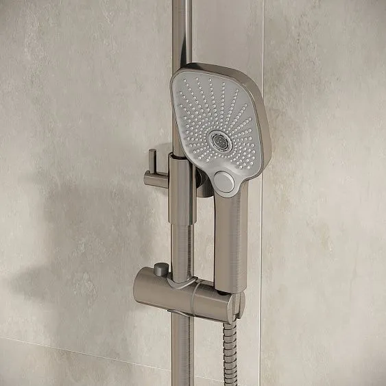 Душевая стойка GROSSMAN 500.K35.03.120 брашированный никель