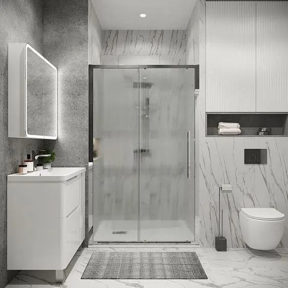 Дверь GROSSMAN 100.K33.02.130.10.02 хром