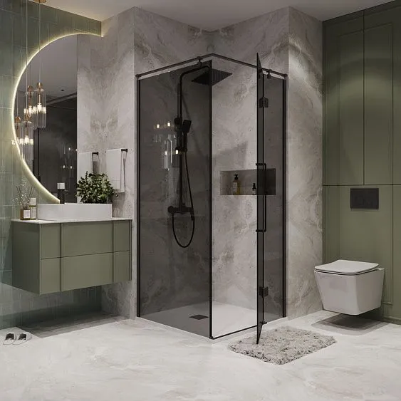 Душевое ограждение NIAGARA NG-2831-34BLACK