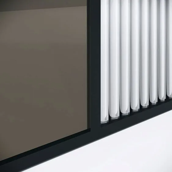 Душевая перегородка NIAGARA NG-481-12FBLACK