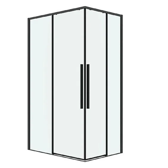 Душевое ограждение GROSSMAN 1/2.K33.01.11.42.00-1/2.K33.01.10.42.00 графит сатин