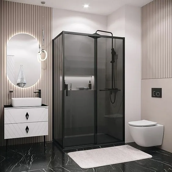 Боковая стенка GROSSMAN 200.K33.05.80.21.10 черный матовый