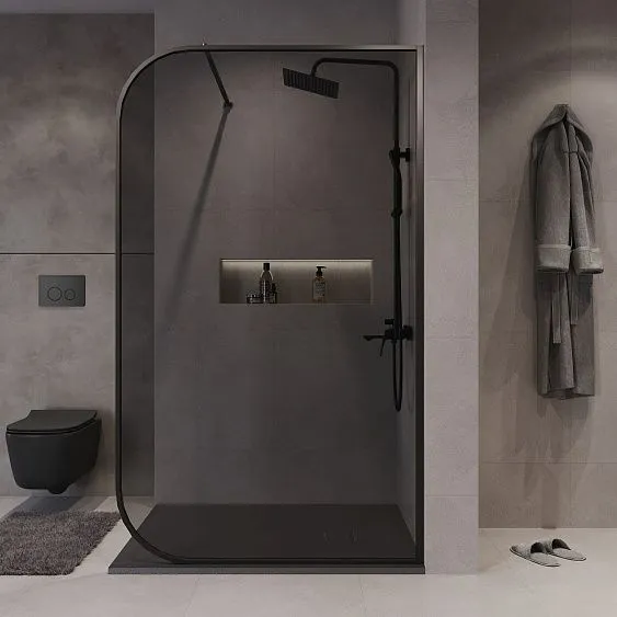 Душевая перегородка NIAGARA NG-689-90TBLACK