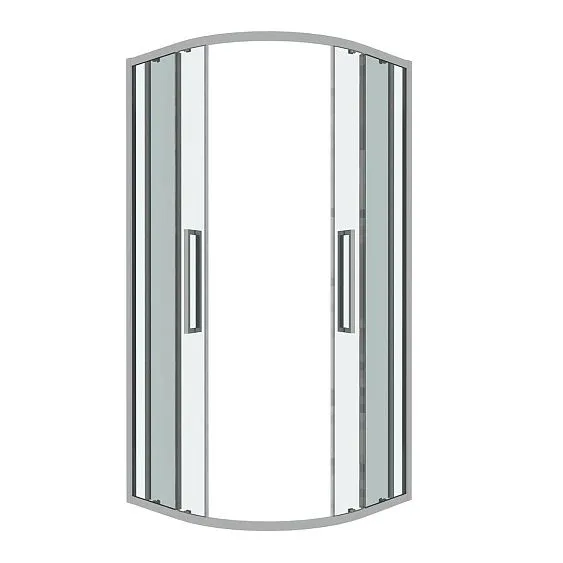 Душевое ограждение GROSSMAN 301.K33.02.1010.10.00 хром