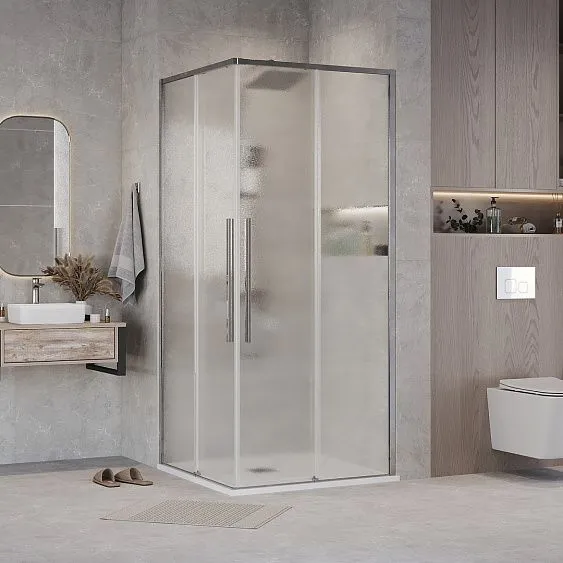 1/2 душевого ограждения GROSSMAN 1/2.K33.01.80L.10.02 хром