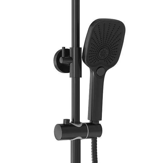 Душевая стойка GROSSMAN 500.K35.10.210 черный матовый