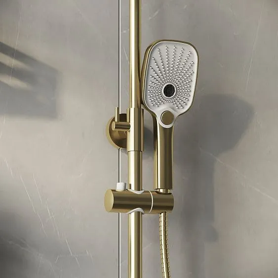 Душевая стойка GROSSMAN 500.K35.09.320 золото сатиновый