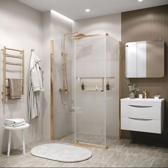 Боковая стенка GROSSMAN 200.K33.03.100.32.00 золото сатин