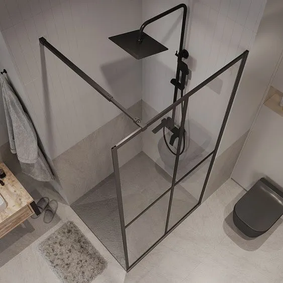 Душевая перегородка NIAGARA NG-686-12BLACK