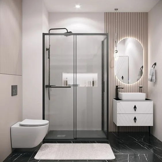 Боковая стенка GROSSMAN 200.K33.05.100.21.02 черный матовый