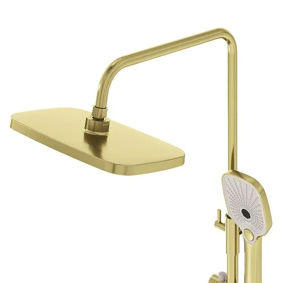 Душевая стойка GROSSMAN 500.K35.09.320 золото сатиновый