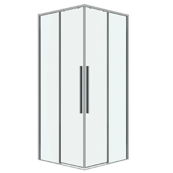Душевое ограждение GROSSMAN 1/2.K33.01.70.10.00-1/2.K33.01.70.10.00 хром